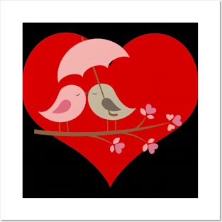 Bird Love Posters and Art